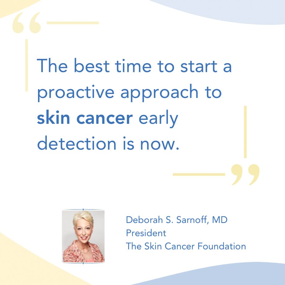 “The best time to start a proactive approach to early detection is now.”