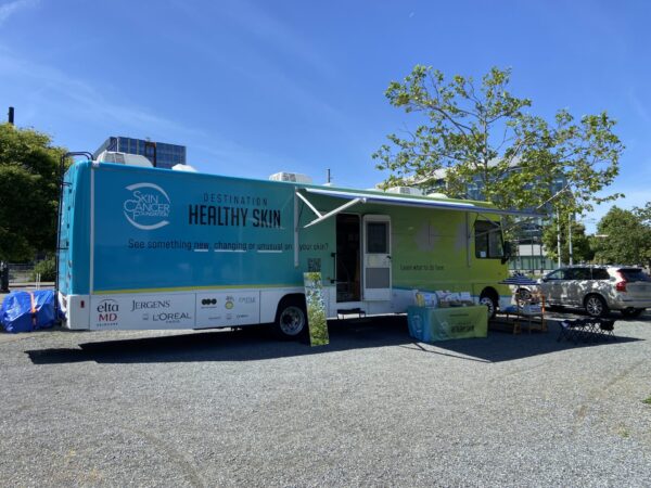 All set up and ready for a full day of screenings!